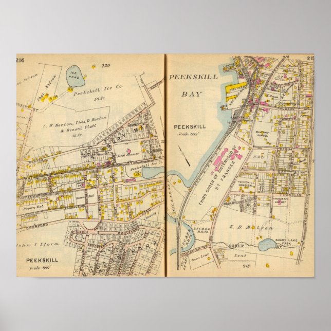 Poster Peekskill, New York 2 (Devant)