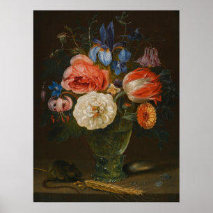 Poster Peeters - Fleurs dans un Roemer