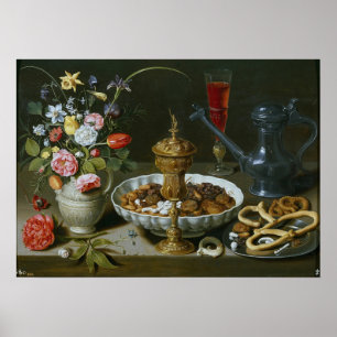 Poster Peeters - Noix, Bonbons Et Fleurs