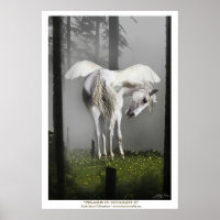 Poster "PEGASUS IN SUNLIGHT"
