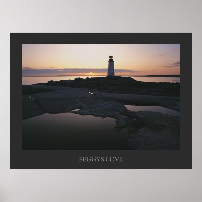 POSTER PEGGYS COVE (Devant)