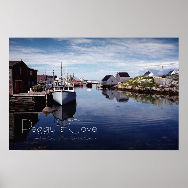 Poster Peggy's Cove, Halifax Co., N.S. (Devant)