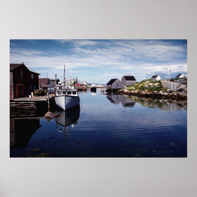 Poster Peggy's Cove, Halifax Co., N.S. (Devant)