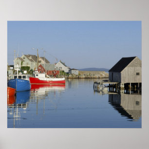 Poster Peggy's Cove, Nouvelle-Écosse, Canada