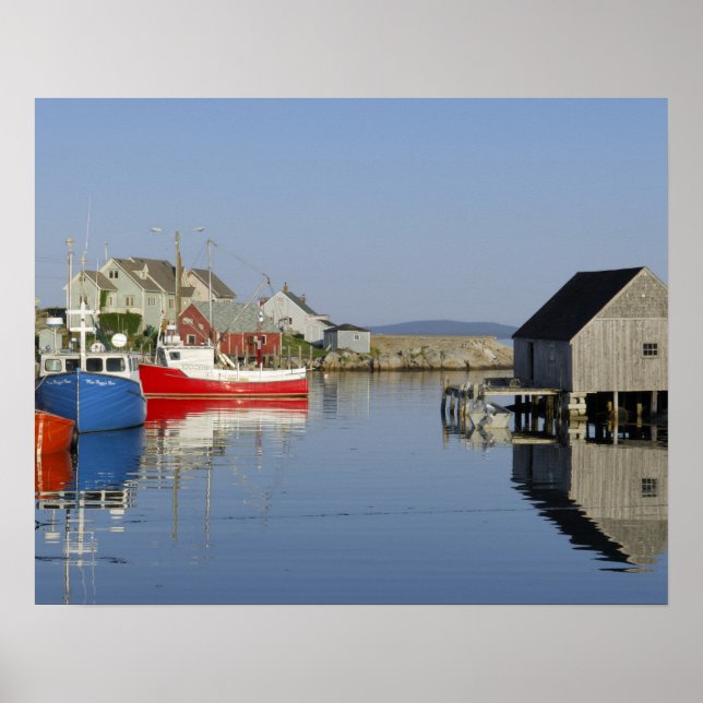 Poster Peggy's Cove, Nouvelle-Écosse, Canada (Devant)