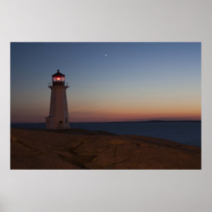 Poster Peggy's Cove Twilight