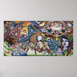 Poster Peindre votre foi sur toile