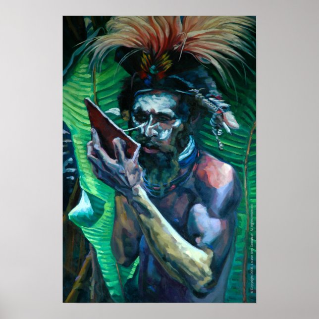 Poster Peintre 2 (Devant)