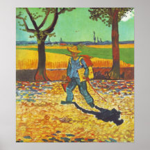 Peintre sur la route de Tarascon