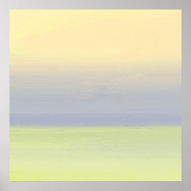 Poster peinture abstraite (Devant)