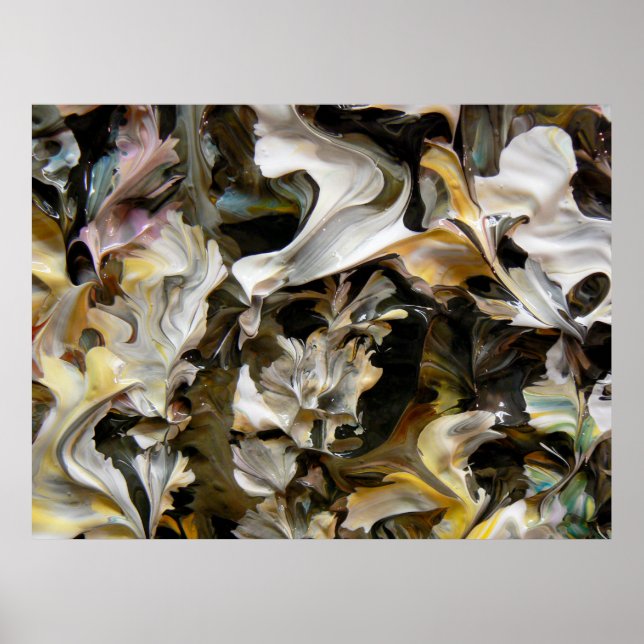 Poster Peinture Abstraite (Détail) #832_B (Devant)