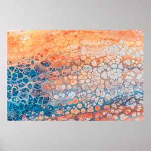 Poster Peinture acrylique