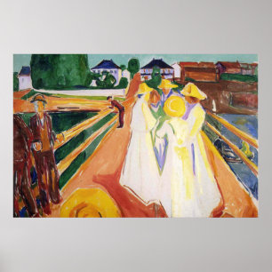 Poster Peinture artistique Edward Munch