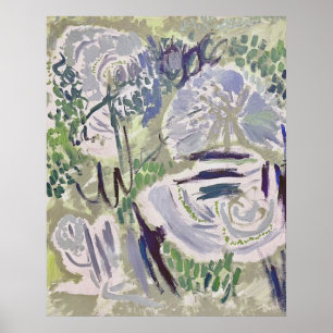 Poster Peinture botanique Abstraite