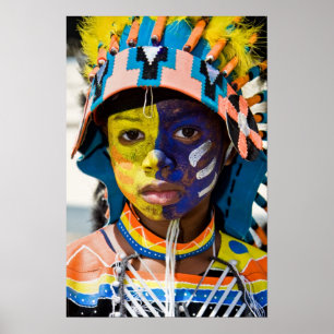 Poster peinture carnaval