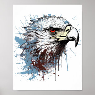 Poster Peinture d'aigle