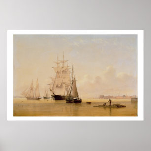 Poster Peinture de bateau (huile sur la toile) 2