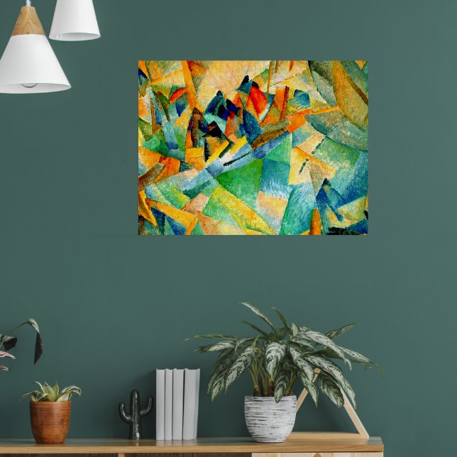 Poster Peinture de Gestel, port de Majorque, (Salon 1)