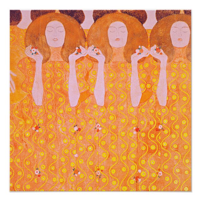 Poster Peinture de Gustav Klimt (Devant)
