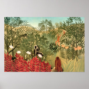 Poster Peinture de Henri Rousseau