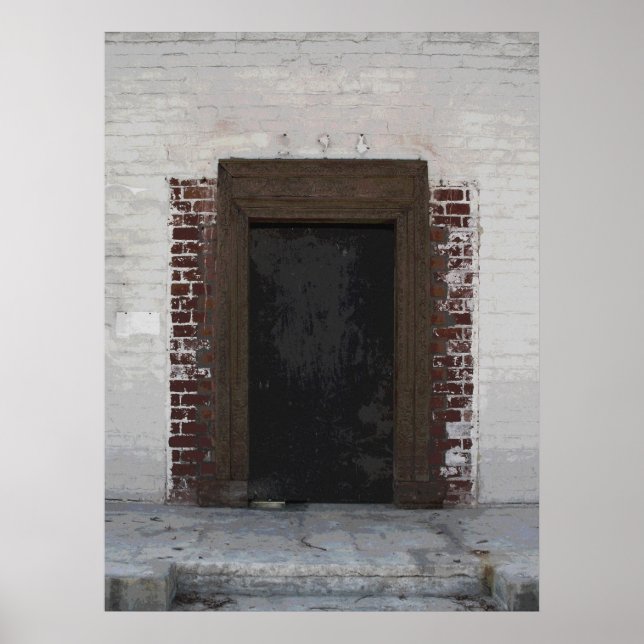 Poster Peinture de la porte urbaine (Devant)