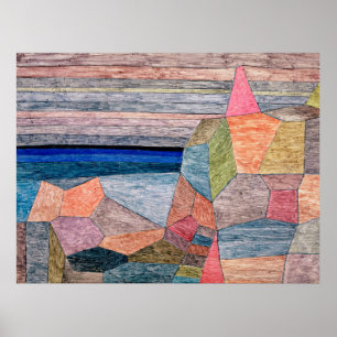 Poster Peinture de Paul Klee, Promontorio Ph.m