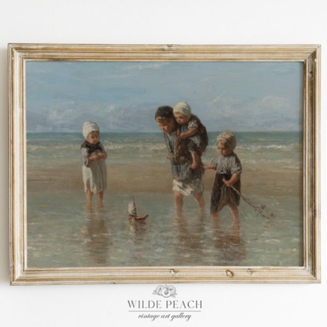 Poster Peinture des enfants de l'océan Atlantique (Créateur téléchargé)