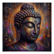 PEINTURE D'HUILE DE BUDDHA #39
