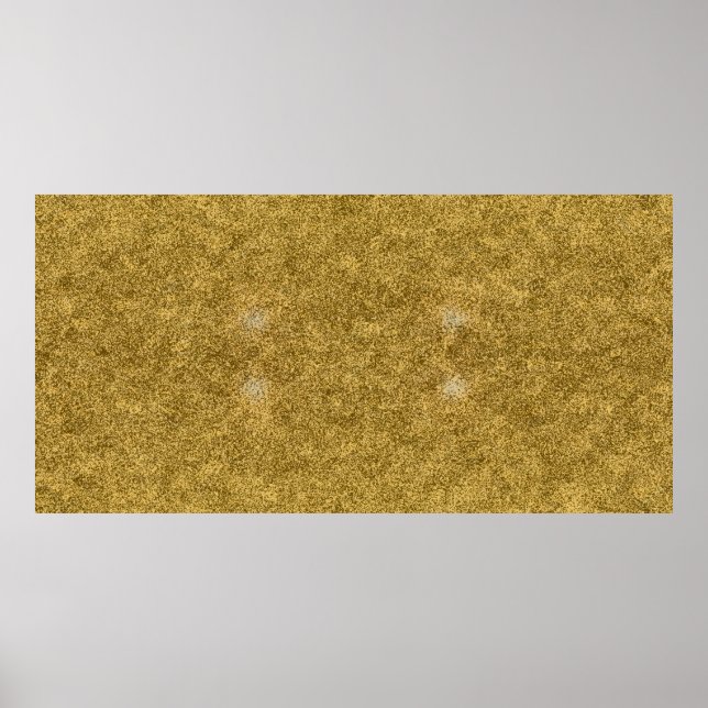 Poster Peinture d'or Design : Luxueux et artistique Métal (Devant)