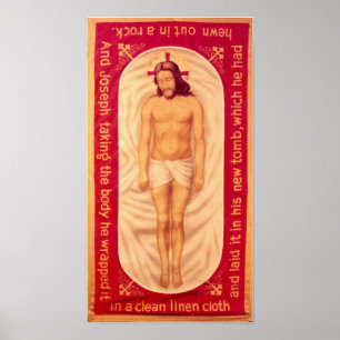 Poster Peinture du Christ Art