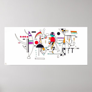 Poster Peinture "Easy Together" par Kandinsky