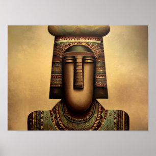 Poster Peinture égyptienne antique