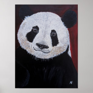 Poster Peinture Gentlest of Giants par Alfred Fox