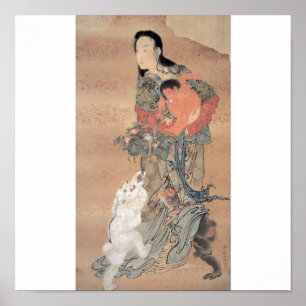 Poster Peinture japonaise ancienne