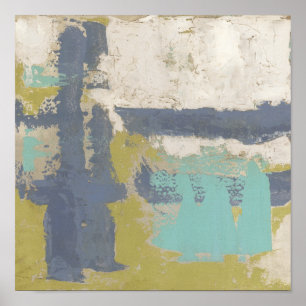 Poster Peinture libre moderne d'expression