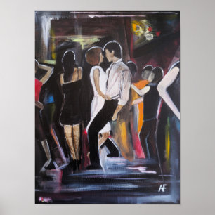 Poster Peinture Mambo Night par Alfred Fox