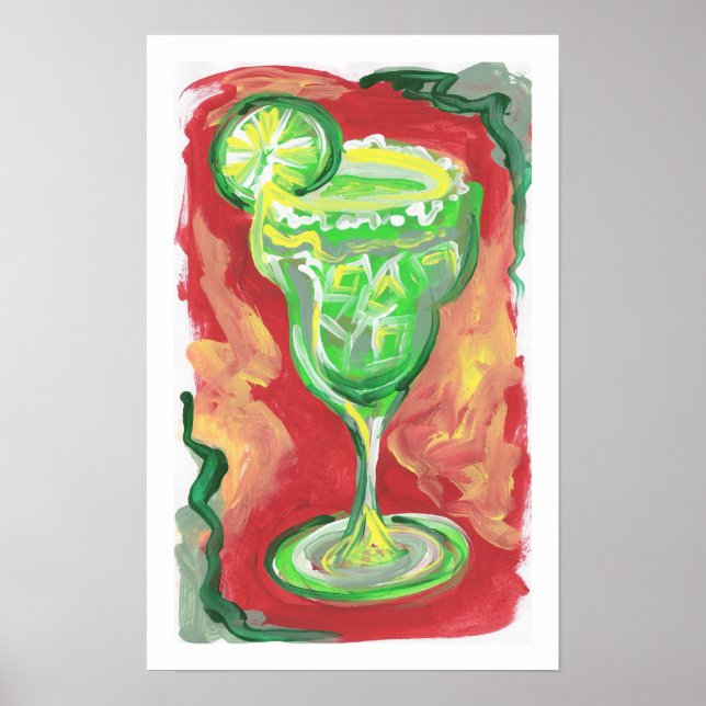 Poster Peinture Margarita (Devant)
