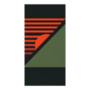 Poster Peinture murale rétro minimaliste