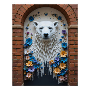 Poster Peinture murale Street Art
