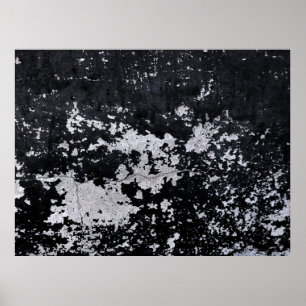 Poster Peinture noire à chiquer