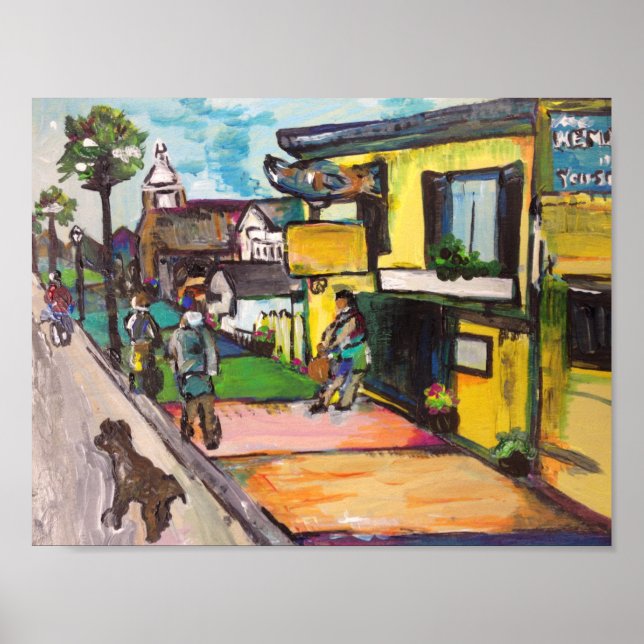 Poster Peinture occidentale clé (Devant)