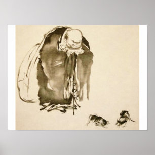 Poster Peinture par Miyamoto Musashi, C. 1600's