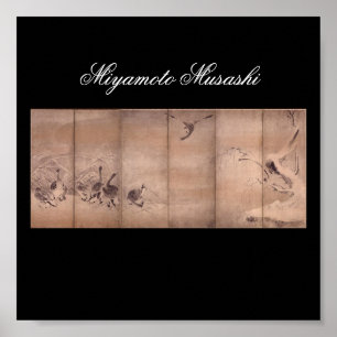 Poster Peinture par Miyamoto Musashi, C. 1600's