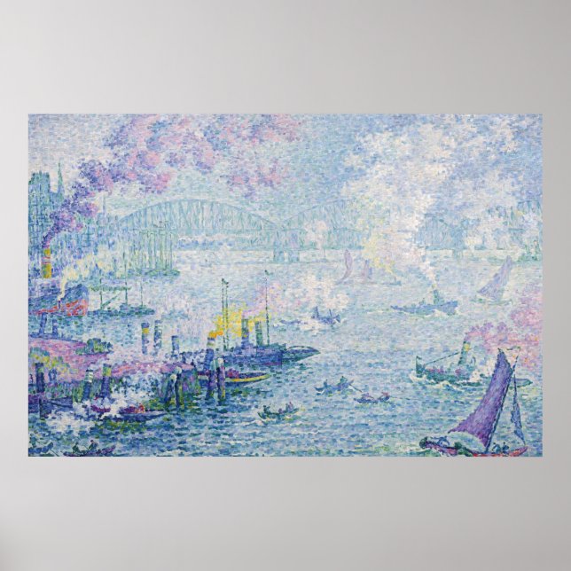 Poster Peinture Paul Signac (Devant)