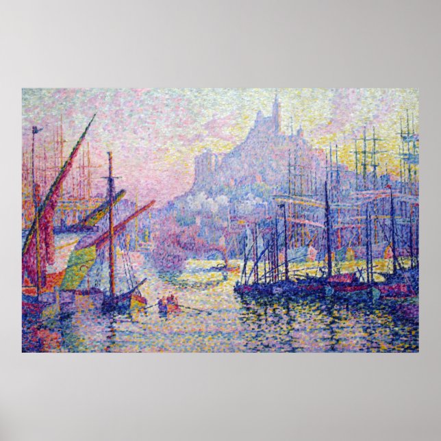Poster Peinture Paul Signac (Devant)