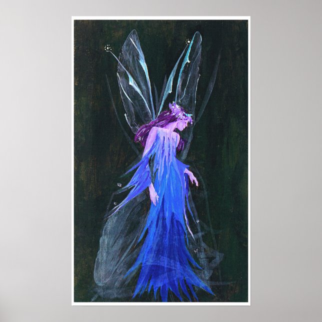 Poster Peinture Queen féerie (Devant)