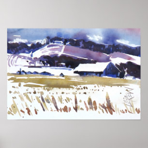 Poster Peinture Quick Freeze / Artiste Larry Lerew