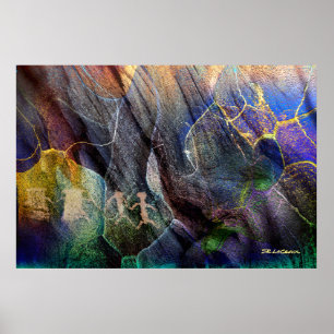 Poster Peinture rupestre