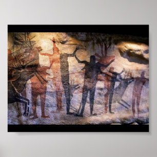 Poster Peinture rupestre