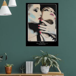 Poster Peinture sur une